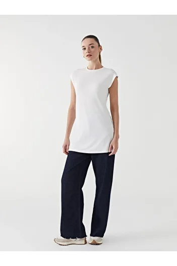 LC Waikiki Lcw Modest Crew Neck Women's Tunic