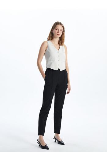 LC Waikiki LCWAIKIKI Classic Women's Trousers with Elastic Waist