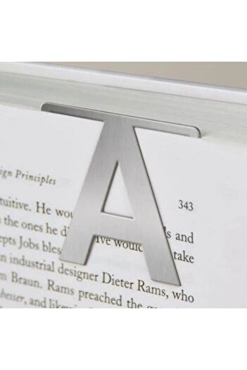 İF If Stainless Steel Bookmark