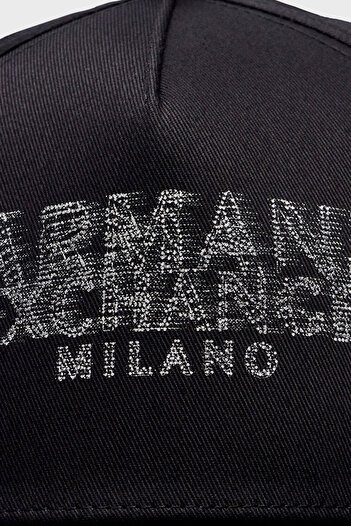 Armani Exchange Logo Baskılı % 100 Pamuk Şapka Erkek Şapka Xm000284 Af12102 Ub101