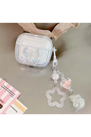 Go Aksesuar Thick Silicone Protective Case with Toy Design Compatible with AirPods 4Th Generation