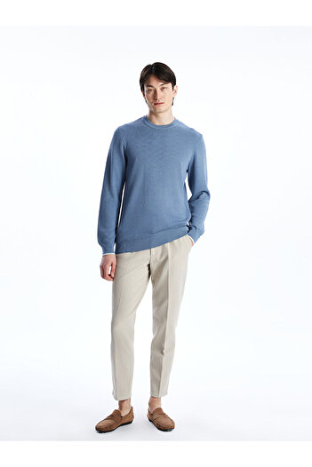 LC Waikiki Crew Neck Long Sleeve Men's Knitwear Sweater