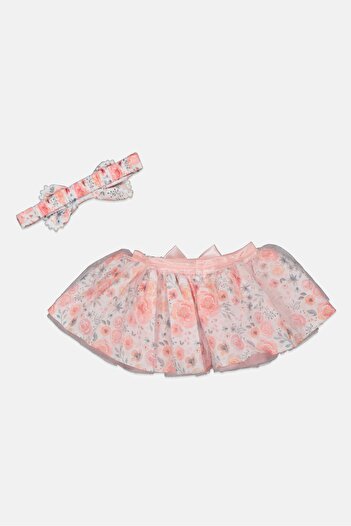 Bebe Toddlers Girl 2 Piece Tutu Set, Pink Combo
