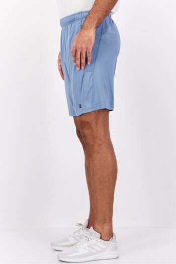 Layer 8 Men Sportswear Fit Plain Training Shorts, Blue