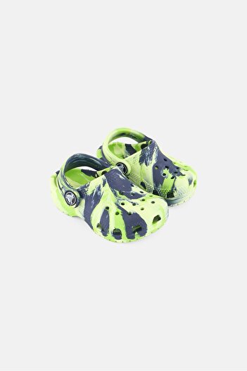Crocs Toddlers Boy Classic Marbled Slingback Clogs, Multicolor