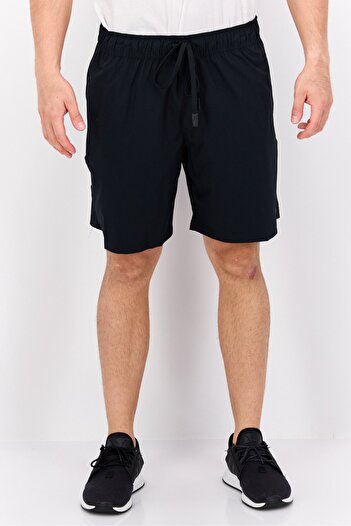 Legend Men Sportswear Fit 7 Inseam Drawstring Training Shorts, Brown