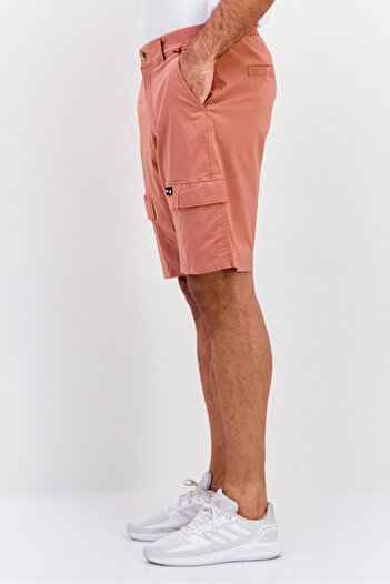 Canada Weather Gear Men Sportswear Fit Plain Outdoor Sports Shorts, Brown