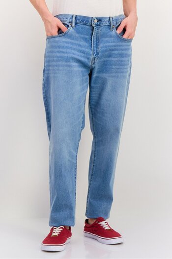 GAP Men Slim Fit Wash Stretchable Denim, Blue