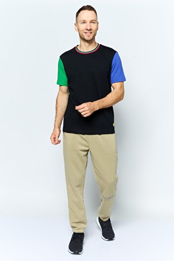 Puma Men Sportswear Fit Outdoor T-Shirt, Black Combo
