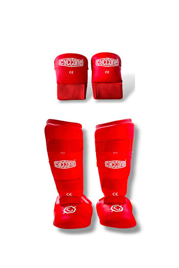 CYCLONE Karate Set - Gloves and Foot Kaval Protector Set