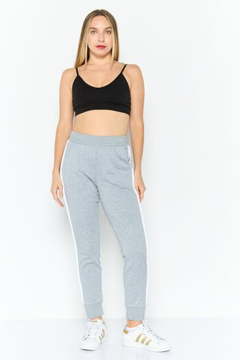 SKECHERS Women Sportswear Fit Training Sweatpants, Grey