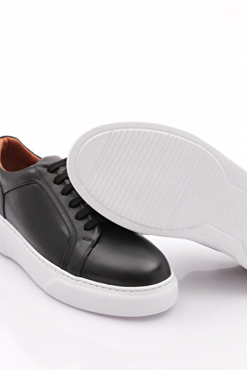 DGN Erkek Sneakers Ayakkabı Siyah Beyaz 301673025