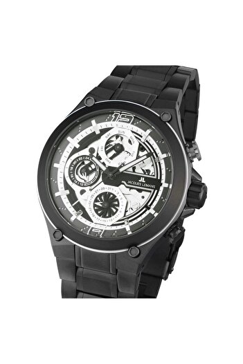 Jacques Lemans Ανδρικό Ρολόι 1-2150f, Quartz, 43mm, 10atm