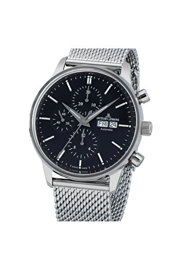 Jacques Lemans Mens Watch Jacques Lemans N-208C, Automatic, 44mm, 5ATM