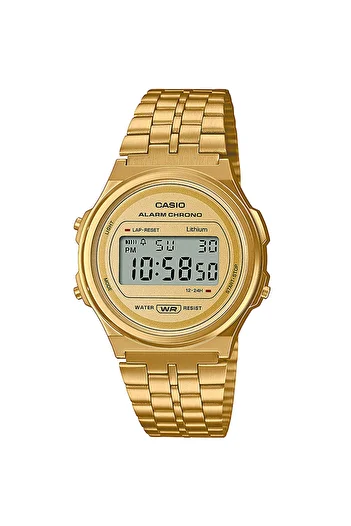 Casio Ladies Watch A171WEG-9AEF, Quartz, 37mm, 3ATM