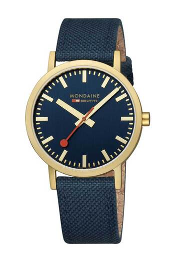 MONDAINE Ανδρικό ρολόι Mondaine A660.30360.40SBQ, Quartz, 40mm, 3ATM