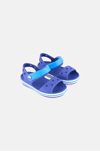 Crocs Toddlers Boy Crockband Velcro Closure Sandals, Blue
