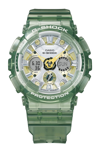 Casio Mens Watch GMA-S120GS-3AER, Quartz, 43mm, 20ATM
