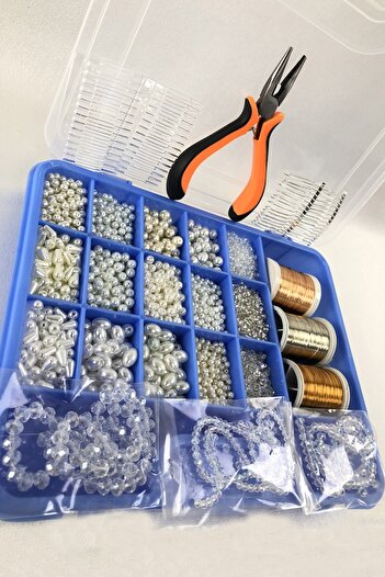 Hayalperest boncuk Takı Aksesuar Yapımı Başlangıç Mini Boncuk Seti