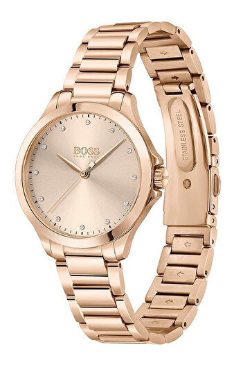 BOSS Γυναικείο ρολόι Boss 1502578, Quartz, 32mm, 3ATM
