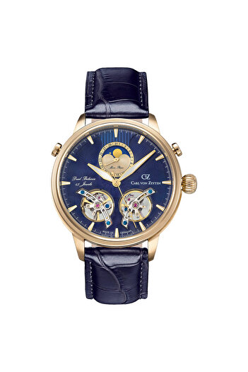 Carl Von Zeyten Ceas barbatesc Carl Von Zeyten CVZ0060GBLS, automat, 45 mm, 5ATM