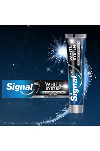 Signal White System: Güçlü Beyazlık (75ml) + Arındırıcı Beyazlık (75ml)