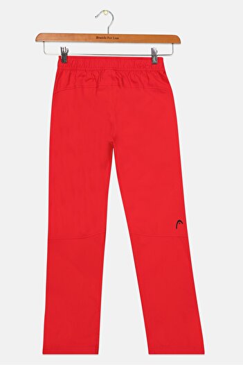 Head Kids Boy Drawstring Brand Logo Sport Pants, Red