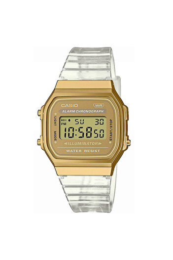 Casio Ladies Watch A168XESG-9AEF, Quartz, 36mm, 3ATM
