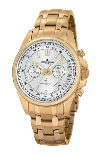 Jacques Lemans Ανδρικό Ρολόι 1-2117n, Quartz, 44mm, 20atm