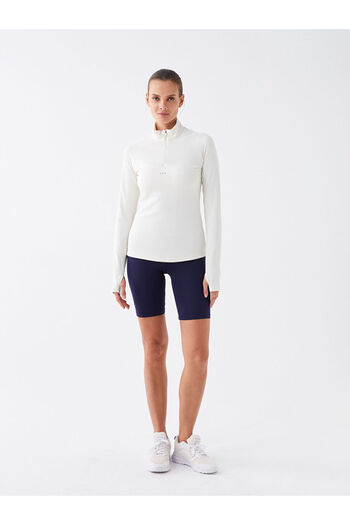 LC Waikiki Sparkling Choices from Shining Store |   Elastic Waist Straight Interlock Women's Sports Leggings