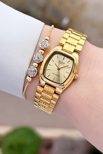Casio Gold Sarı Renk Kadın Kol Saat