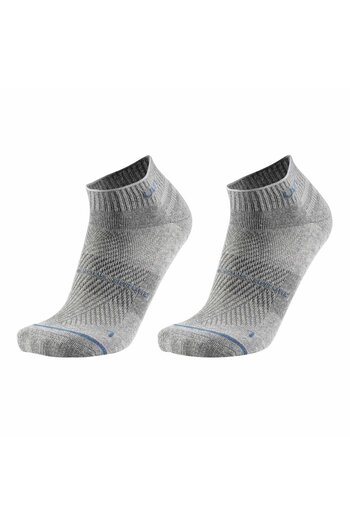 UYN Unisex Sneakersocken, 2er Pack - Everyday Low Cut Socks, Logo, einfarbig