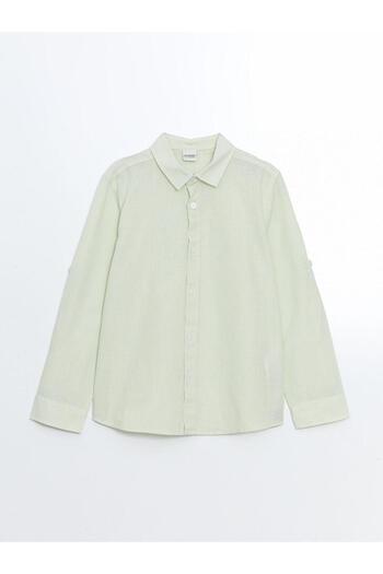 LC Waikiki LCW Kids Basic Long Sleeve Boy's Shirt