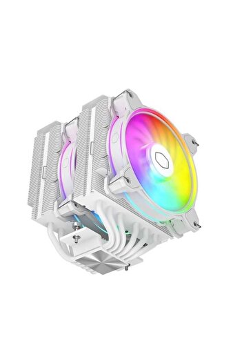 Hızlı Stok Coolermaster hyper 622 halo argb am5-1700p air cooled dual processor fan white