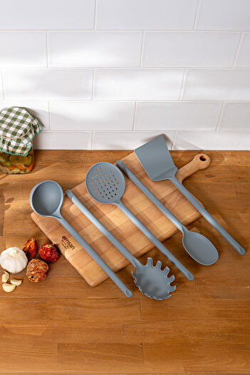 Emsan Fiesta Gray Serving Set - 5 Pieces