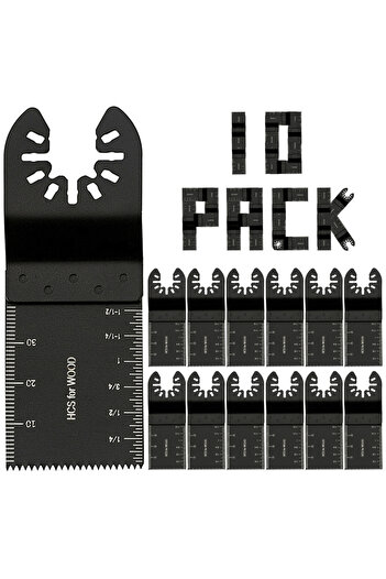 Choice Multipurpose Cutting 10Pcs Multi Tool Blades Oscillating Saw Blade Multi-Function Saw Saw Blade Reno