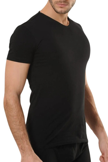 Eritqaa Soft Textured Cotton V-Neck Men's Undershirt - Modern and Convenient
