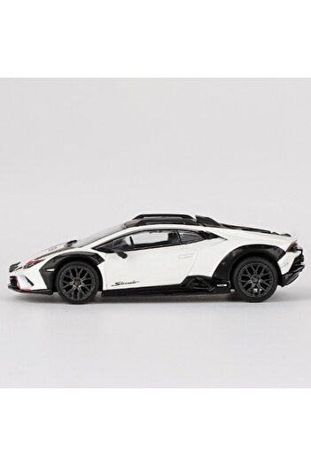mini gt 1/64 763 لامبورغيني هوراكان ستيراتو - بيانكو أسوبيو