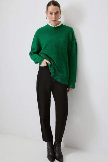 Touché Privé Solid Color Oversize Pullover