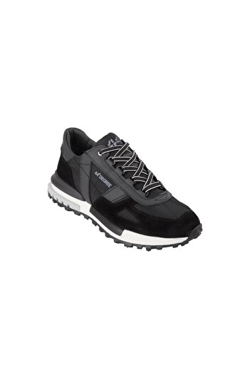 MARCOMEN 20354 SIYAH SUET SNEAKER DERI AYAKKABI