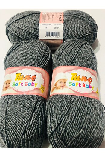 Tunç Çadır Tunç soft baby örgü ipi 3 lü antipiling tüylenmez