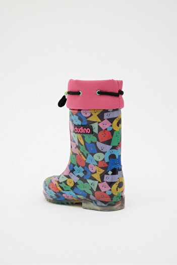 Dudino 2w22b107 Magıc Pink Çocuk Yağmur Çizme