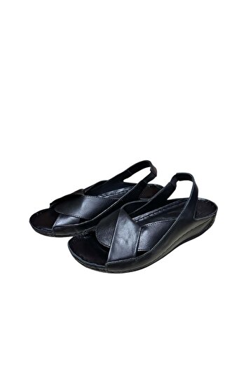 Kristal Kr.04 Model Genuine Leather Women's Sandals