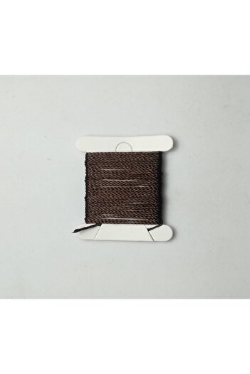 Eskişehir hobi sanat 3 μέτρα χάντρες προσευχής - 0,6 mm Bitter Coffee String