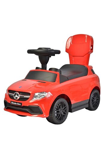 Colorland Mercedes-Benz Pushing Ride On Car Red