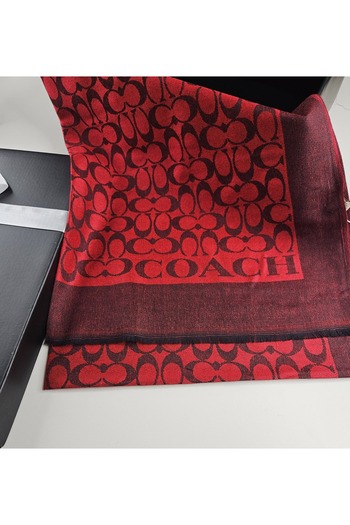 Webinay Home C Pattern Cashmere Silk Shawl 65% Cashmere 35% Silk Double-Sided Use
