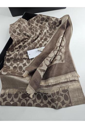 Webinay Home C Pattern Cashmere Silk Shawl 65% Cashmere 35% Silk Χρήση διπλής όψης