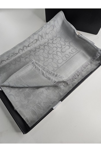 Webinay Home C Pattern Cashmere Silk Shawl 65% Cashmere 35% Silk Double-Sided Use