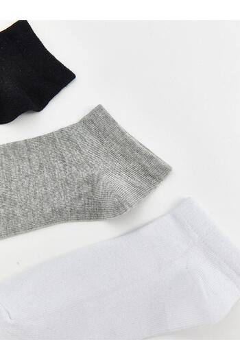 LC Waikiki LCW ECO Basic Boys' Booties Socks 3-Piece
