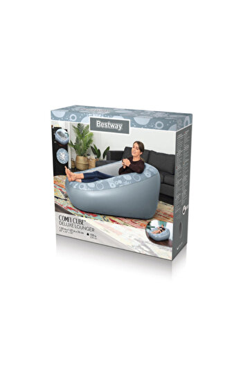 BESTWAY Comfi Cube Deluxe Lounger 152X 127X76Cm 26-75096
